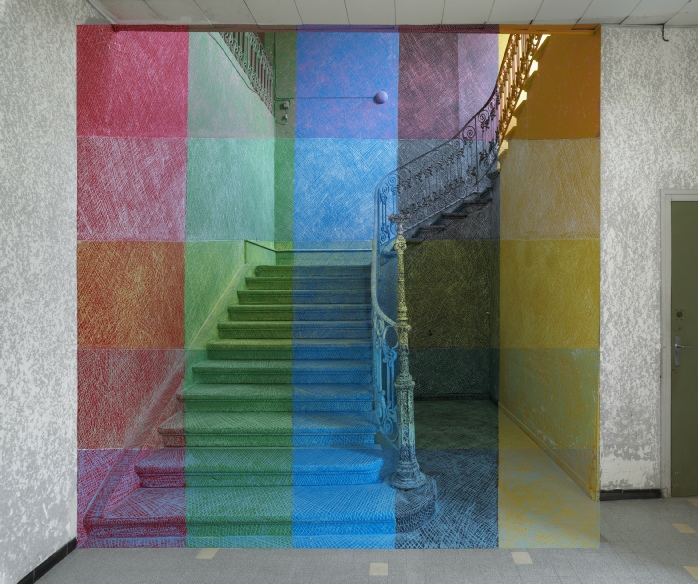 © Georges Rousse, Châsse-sur-Rhône, 2011