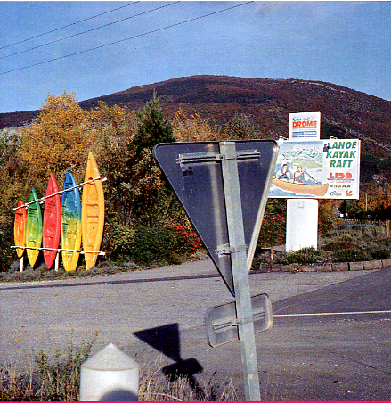 Beatrix von Conta, Entrée de Saillans, Drôme, photographie, 2010