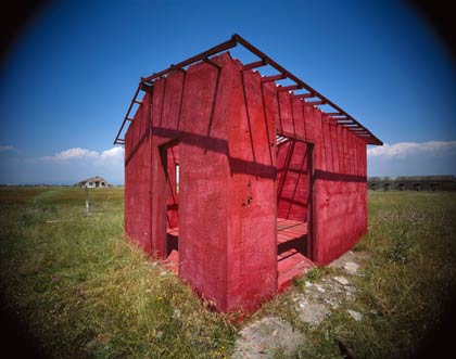 Georges Rousse, Latina, 1987 © Georges Rousse / ADAGP