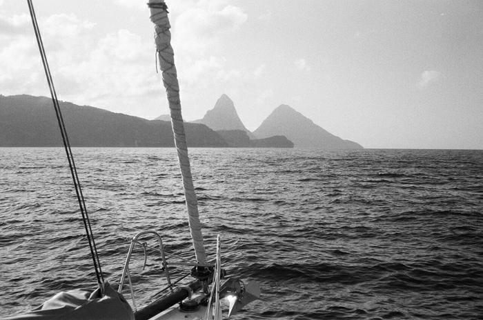 Alex Ayed, Petit Piton. Off the coast of Saint Lucia, 2023. © Alex Ayed.