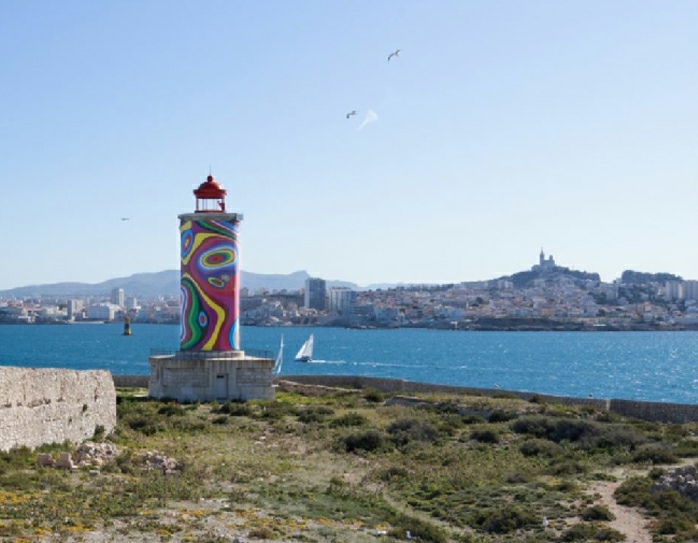 Miguel Chevalier, Flux Marins, 2024. Photo courtesy de l’artiste