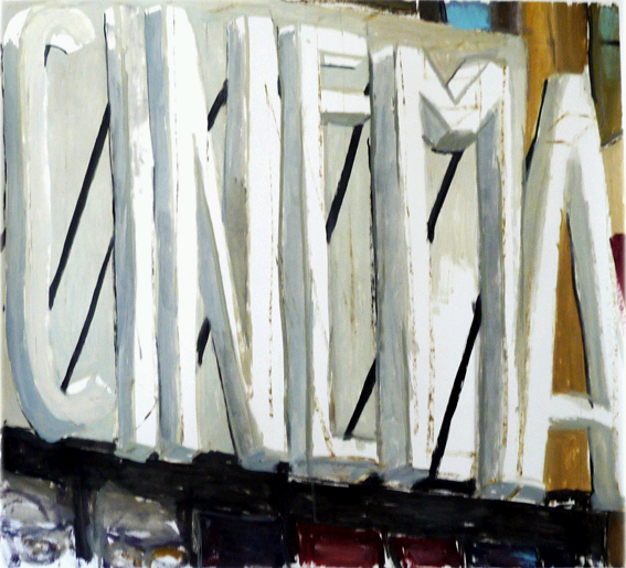 Jérémy Liron, Sans titre, huile sur papier, 70 x 80cm - 2009